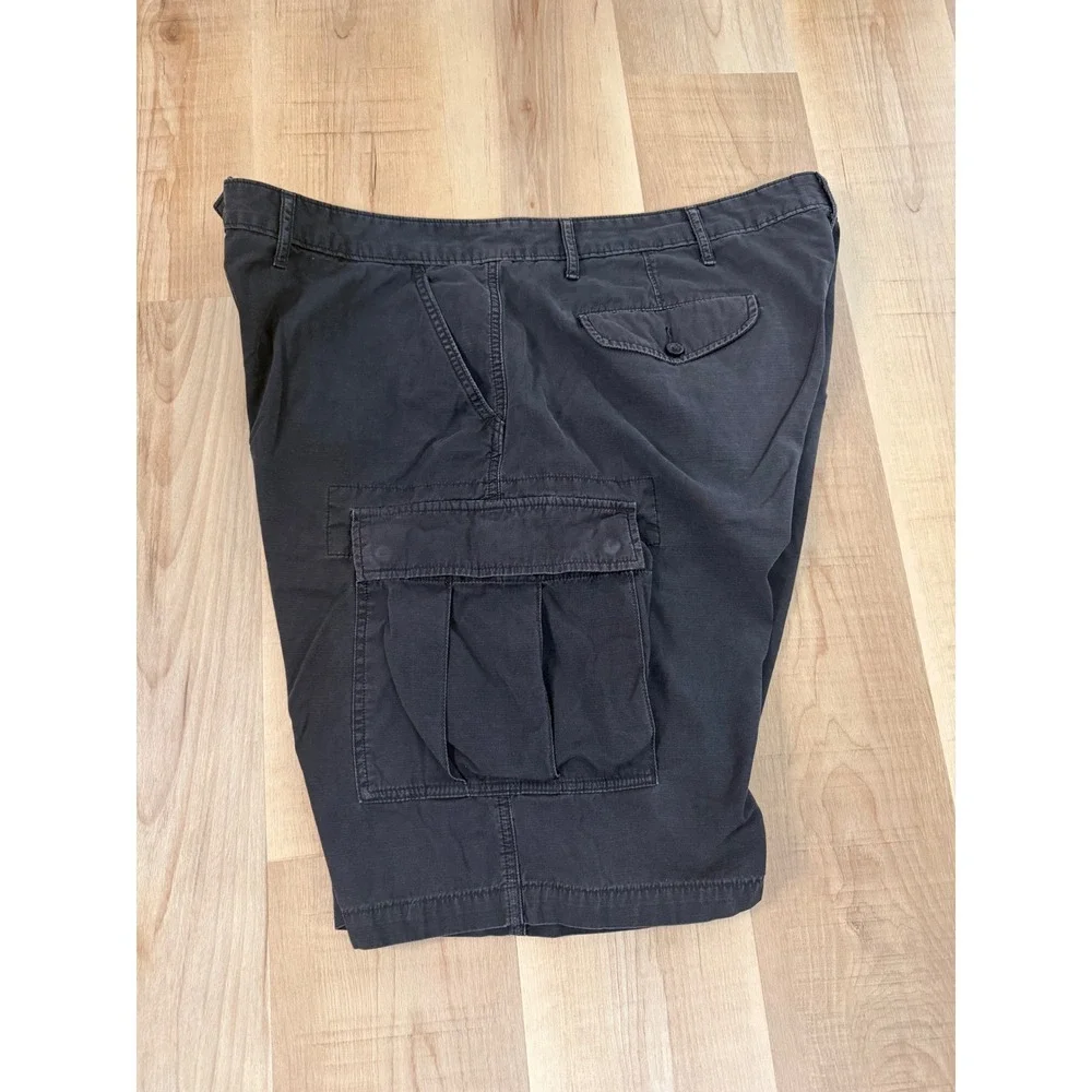 Levi's Men's Carrier Cargo Shorts Black Ripstop 9 Inch Inseam Size 44